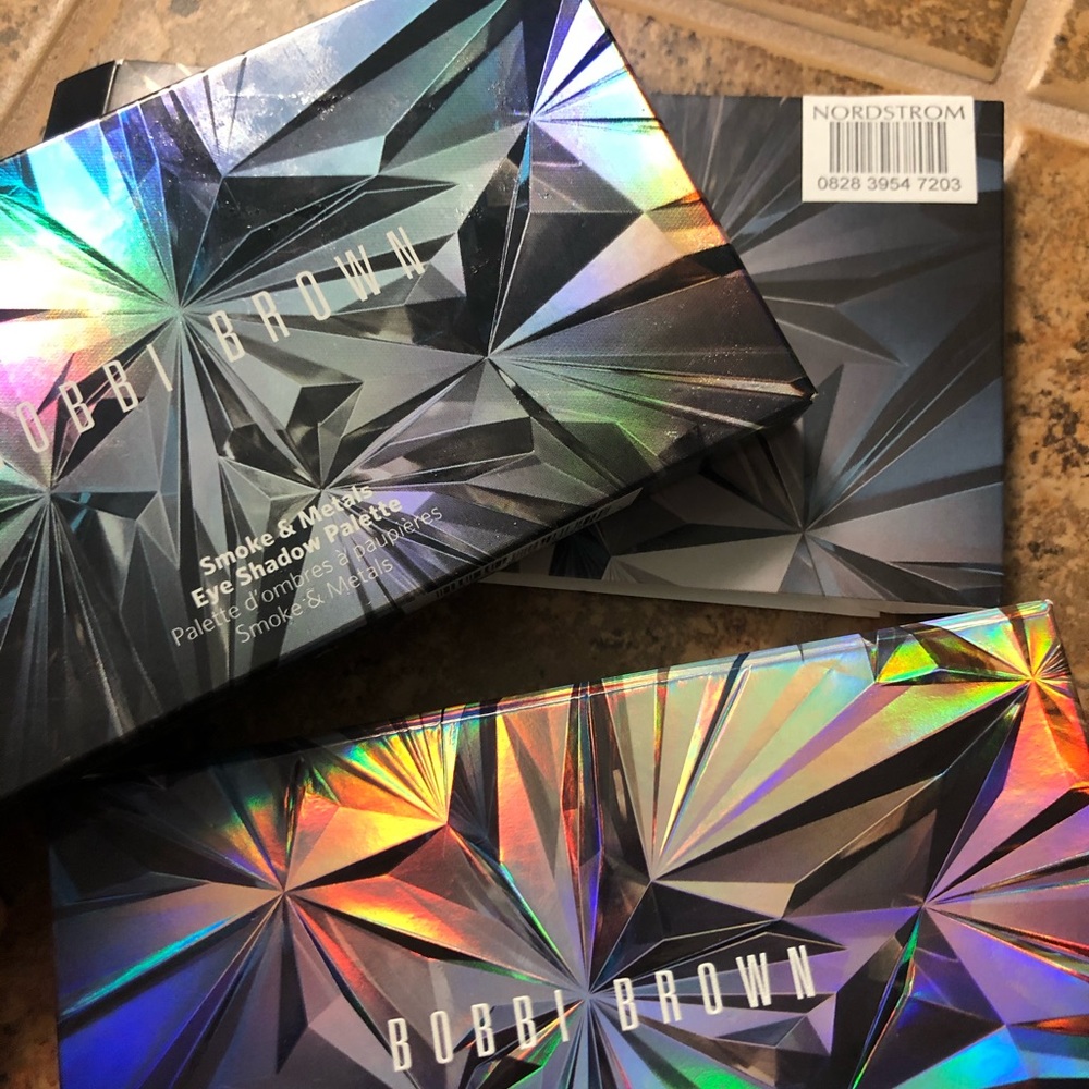 Bobbi brown smoke and metals eye shadow palette